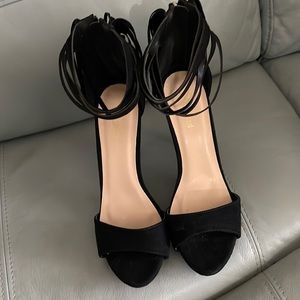 Black Strappy Sandals